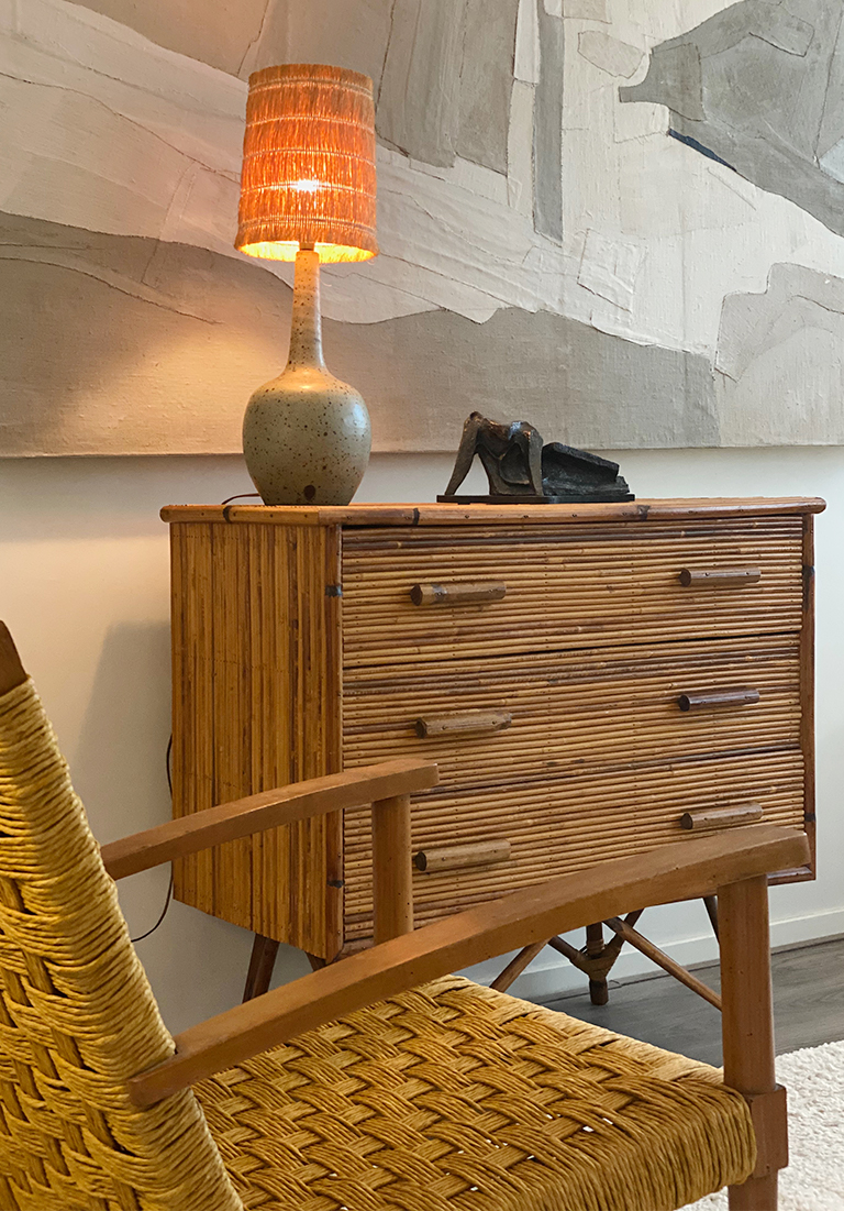 bamboo dresser Wooden Faux Bamboo dresser