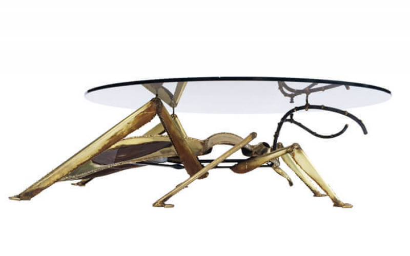 Jacques Duval Brasseur Beetle Coffee Table