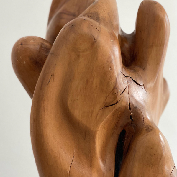 Abstract Wooden Sculpture