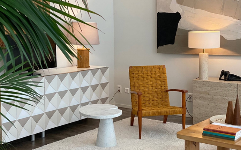 Angelo Mangiarotti Tall Eros Side Table Skipper Edition Galleria62 Com