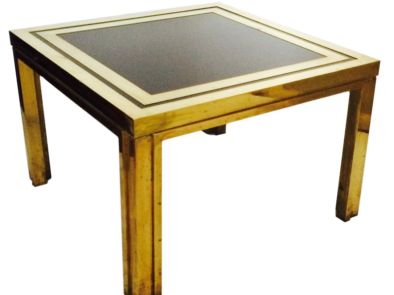 High-End Brass Table by Mercier Freres