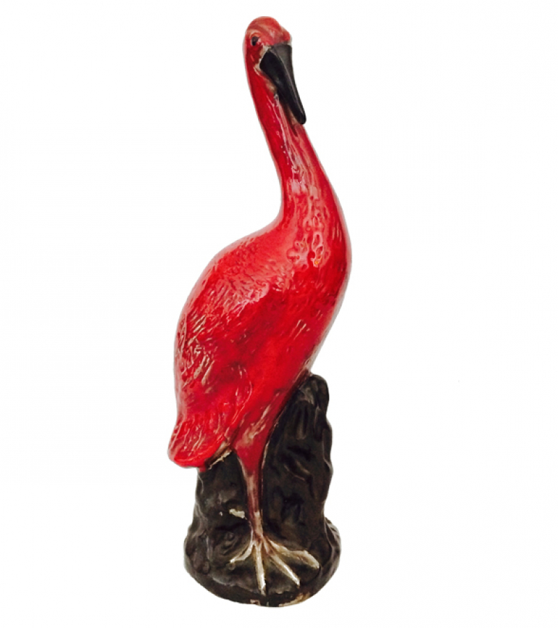 Chinese Ceramic Crane Bird