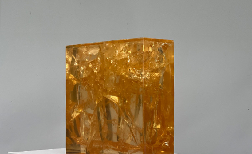 Francois Godebski Fractal Resin Sculpture