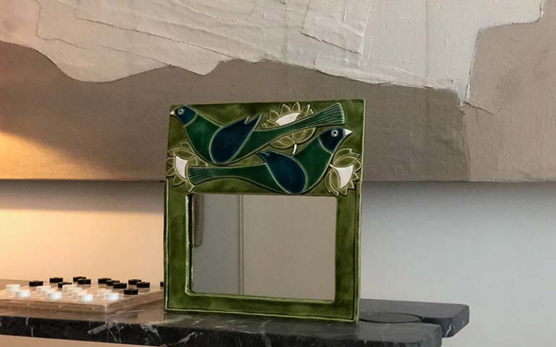 Mithe Espelt Ceramic Mirror