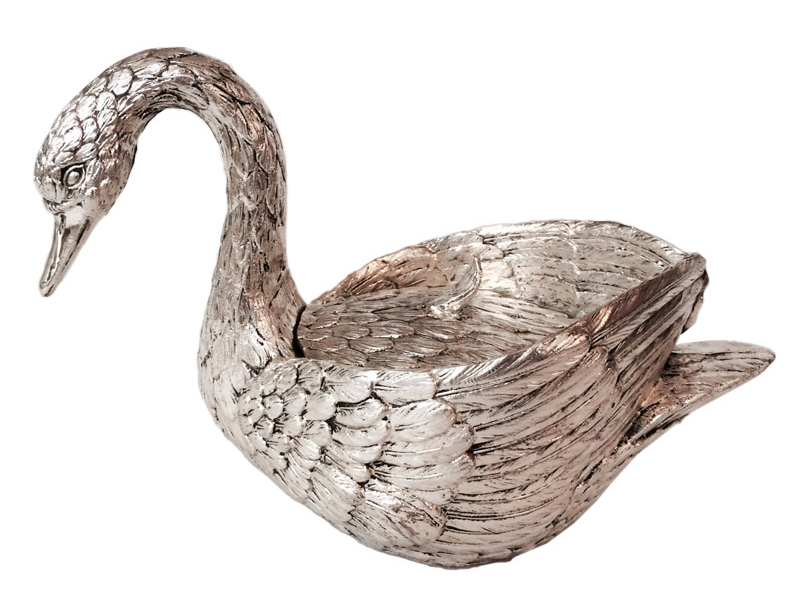 Swan Ice Bucket by Mauro Manetti